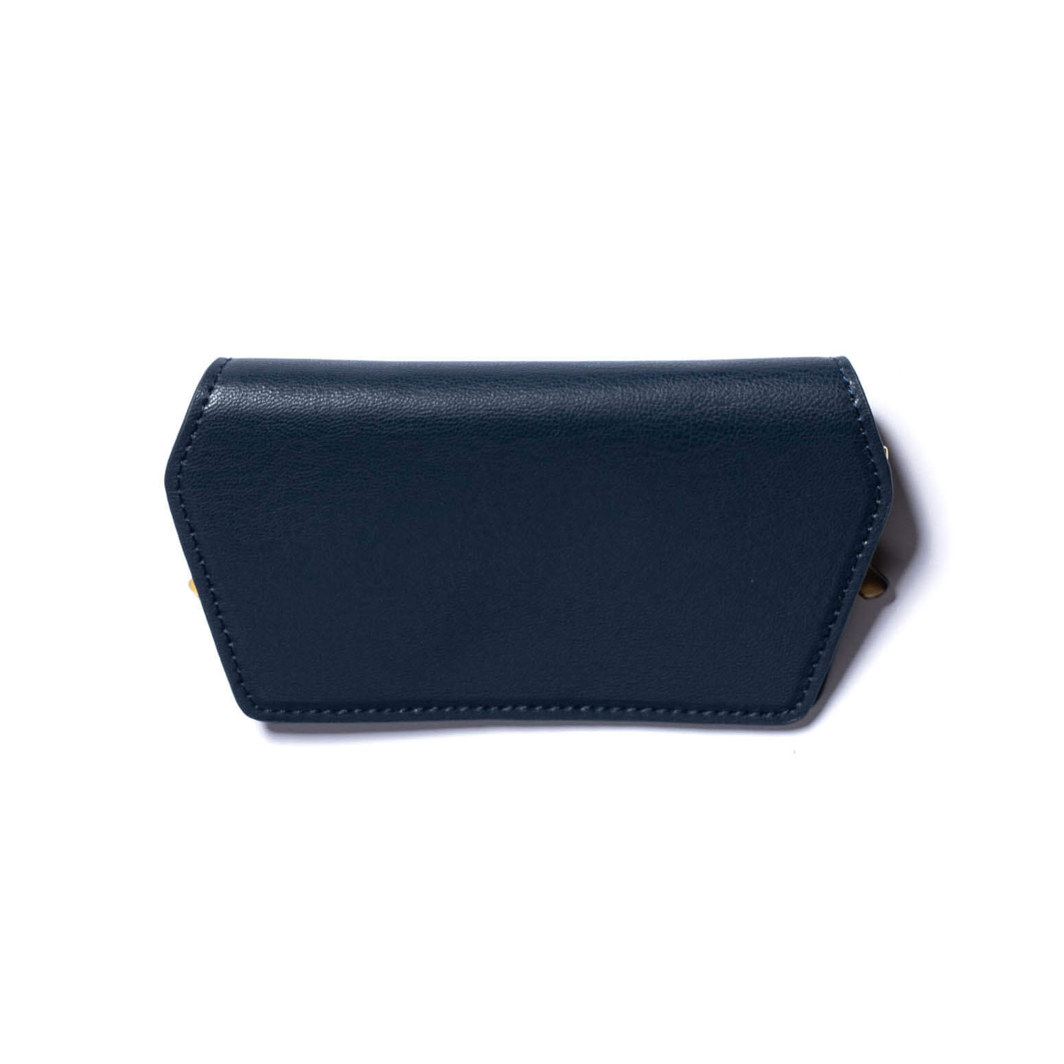 NAOA Apple-Leather Slim Glasses Case - Navy - Image 9