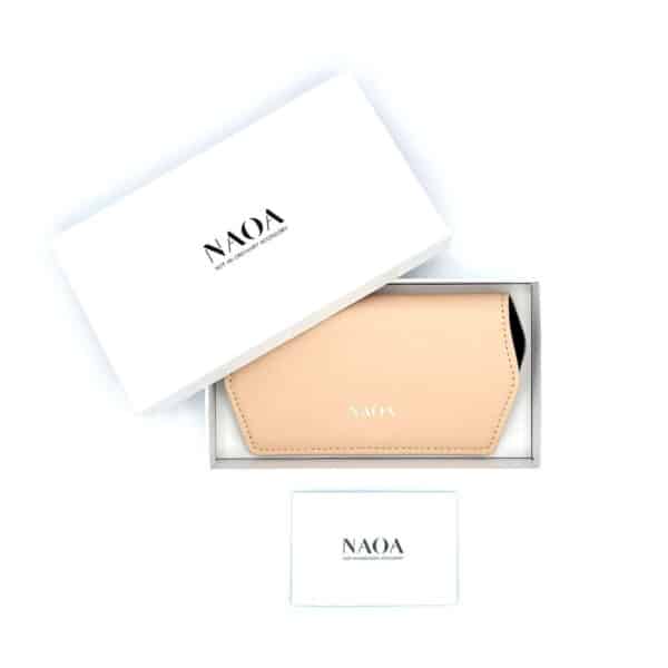 glasses case nude pink .