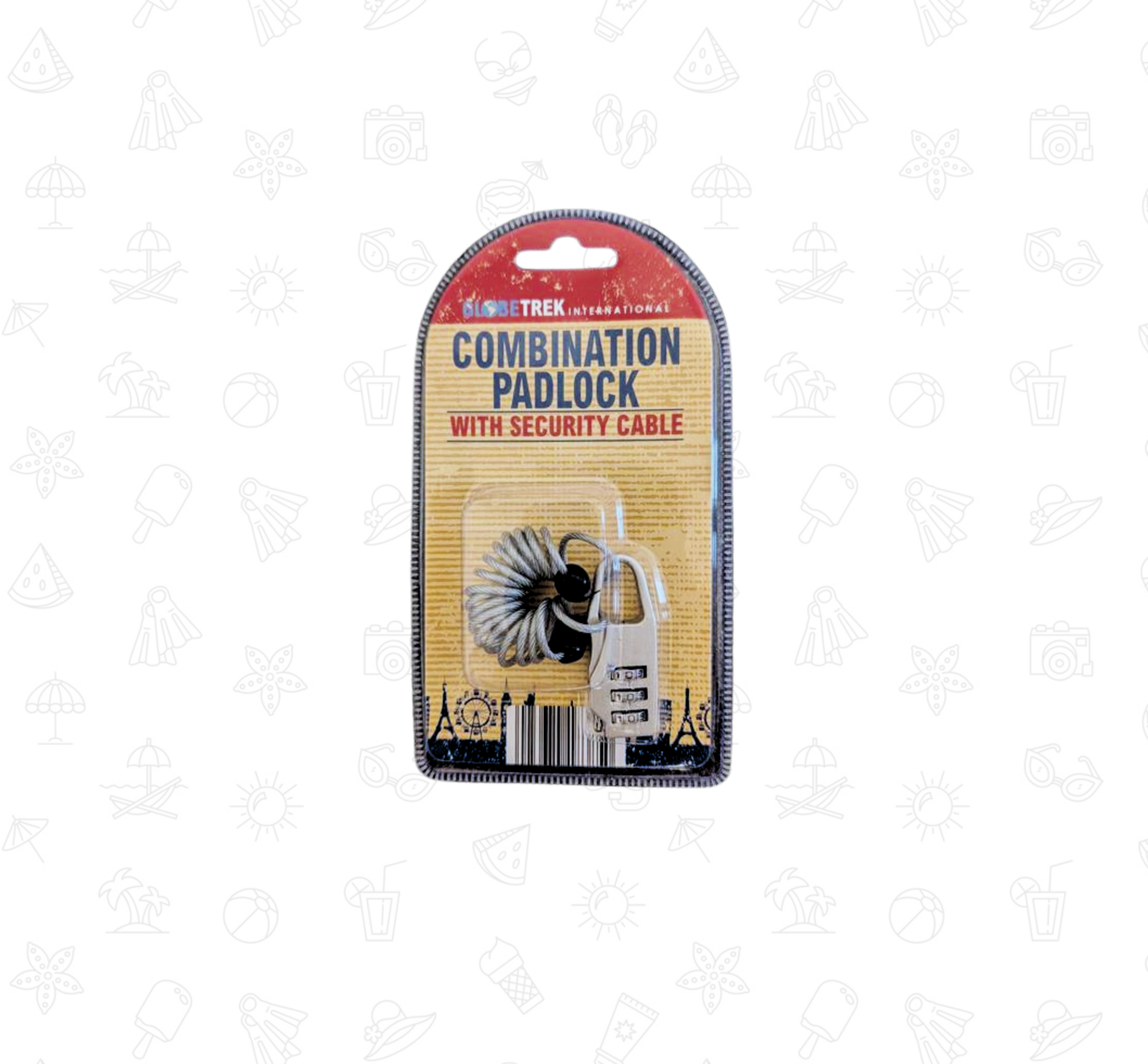 Padlock with Cable image