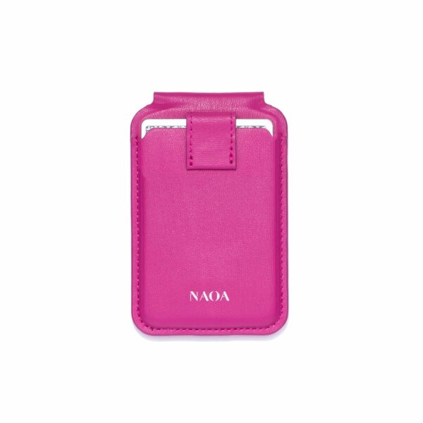 magsafe stand wallet fuchsia