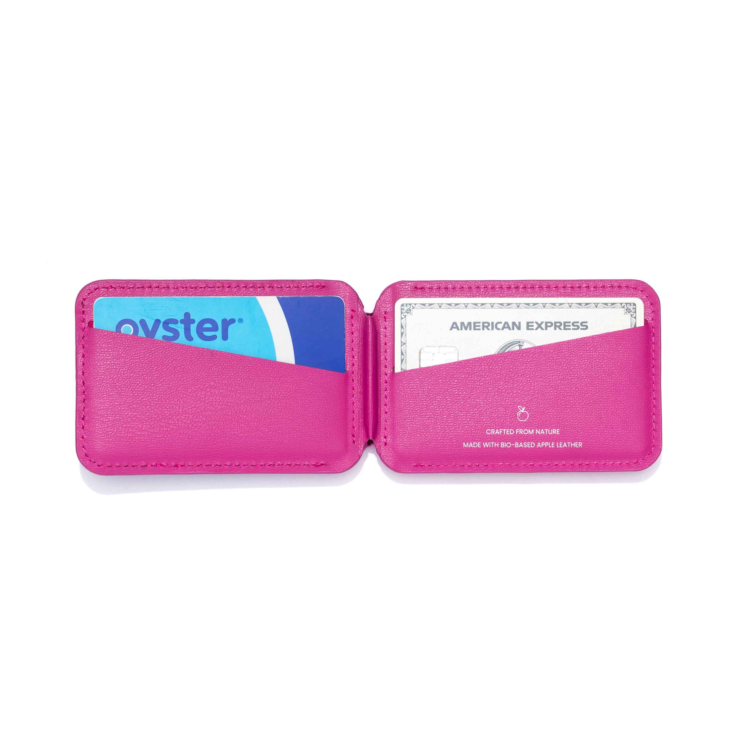 NAOA MagSafe Wallet & Phone Stand - Fuchsia - Image 7