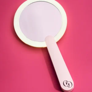 6FIFTYTWO Pink LED Hand Held Mirror