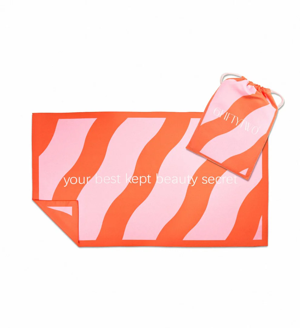 6FIFTYTWO Coral Bliss Rewave Towel image