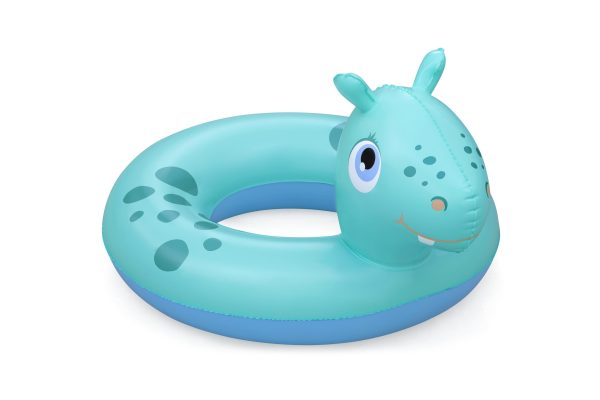 Bestway Lil Pal animal swim tube for children — hippo, frog and giraffe designs — BeachSupplies.co.uk