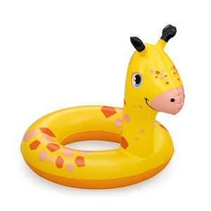 Bestway Lil Pal animal swim tube for children — hippo, frog and giraffe designs — BeachSupplies.co.uk