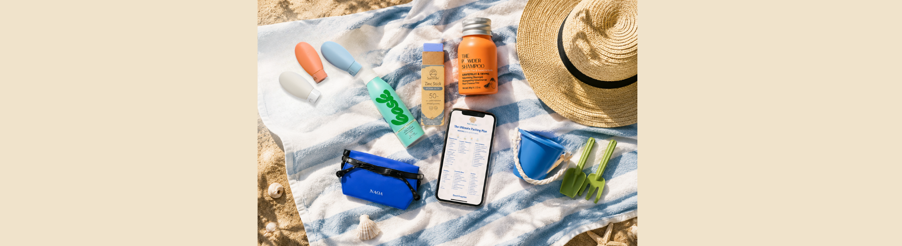 Sustainable beach holiday essentials — eco travel swaps for families from BeachSupplies.co.uk