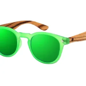Wildwood Kids Cat Eye sunglasses in green mirror for children aged 3-9 — BeachSupplies.co.uk