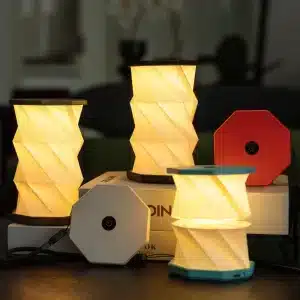 Mini Twist Hexagon Light