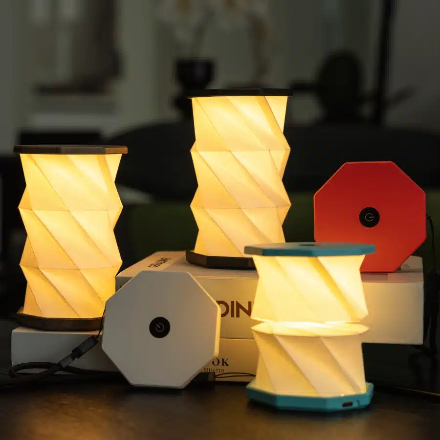 Mini Twist Hexagon Light image